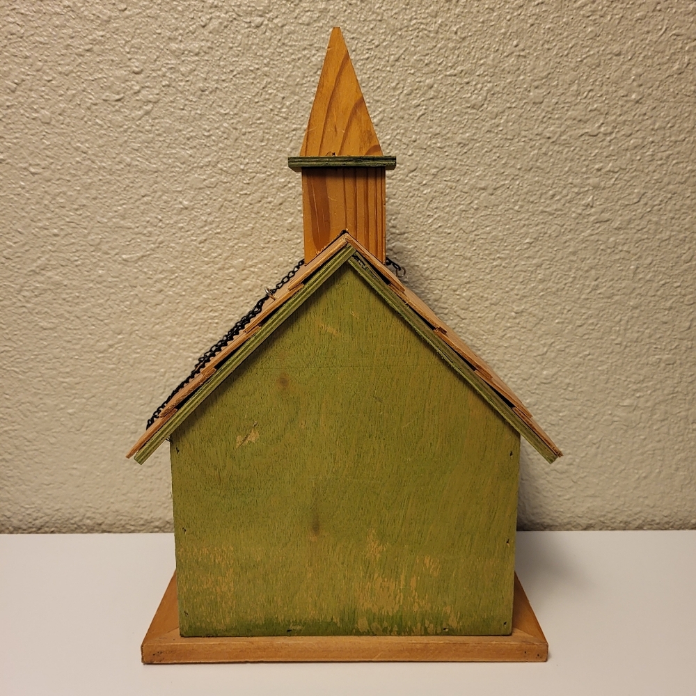 Bird House With Removable Steeple - Picture 3 of 13